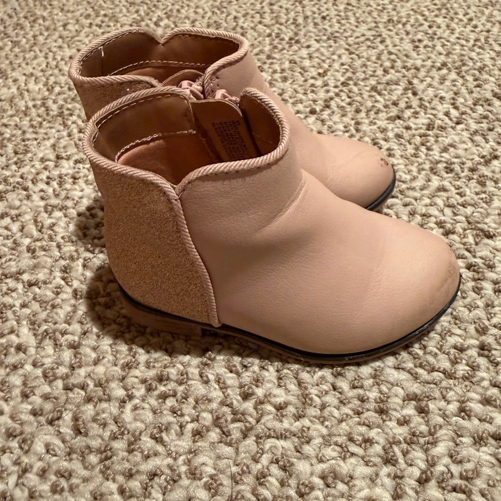 Cat & Jack Light Pink Kids Boots